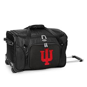 Officially Licensed NCAA Indiana Hoosiers 22" Wheeled Duffel Bag