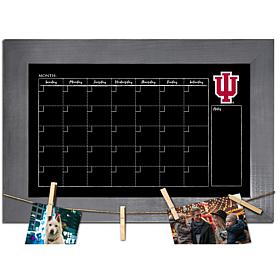 Officially Licensed NCAA Indiana Monthly Chalkboard w/ Clothespins