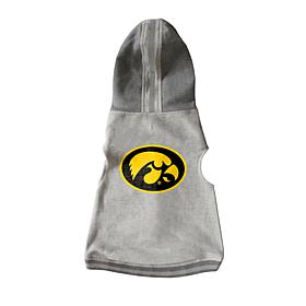 Officially Licensed NCAA Iowa Hawkeyes Pet Hooded Crewneck