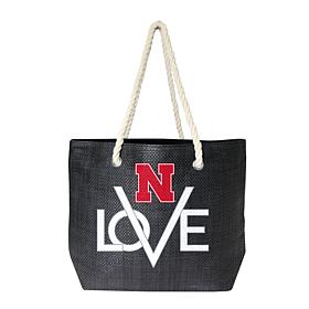Officially Licensed NCAA Love Tote - Nebraska Cornhuskers
