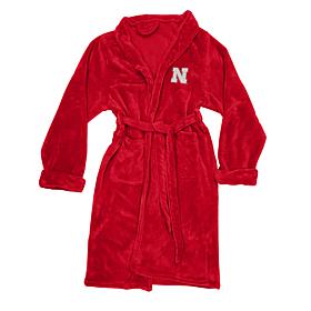 Officially Licensed NCAA Men's L/XL Bathrobe - Nebraska