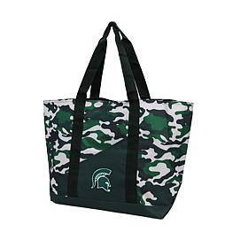 Officially Licensed NCAA Michigan State Spartans Super-Duty Camo Tote