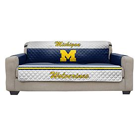 Officially Licensed NCAA Michigan Wolverines Sofa Furniture Protector 