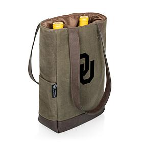 Officially Licensed NCAA Oklahoma 2 Bottle Insulated Wine Cooler Bag