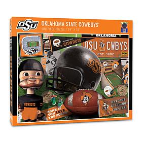 Officially Licensed NCAA Oklahoma State Cowboys Retro 500-Piece Puzzle