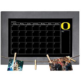 Officially Licensed NCAA Oregon Monthly Chalkboard w/ Clothespins