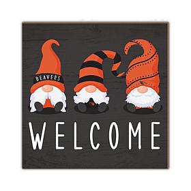 Officially Licensed NCAA Oregon State Welcome Gnomes Sign