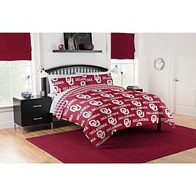 Officially Licensed NCAA Queen Bed in a Bag Set - Oklahoma Sooners