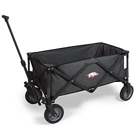 Officially Licensed NCAA Razorbacks Adventure Portable Utility Wagon