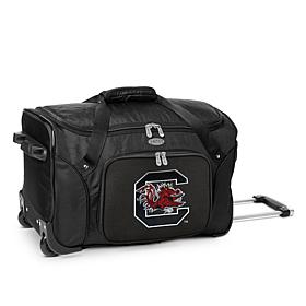 Officially Licensed NCAA South Carolina 22" Wheeled Duffel Bag