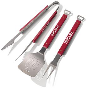 Officially-licensed NCAA Spirit 3-Piece BBQ Set - Indiana Hoosiers