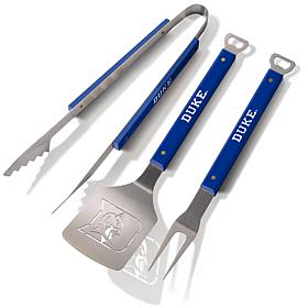 Officially-licensed NCAA SpiritSeries 3-Piece BBQ Set-Duke Blue Devils