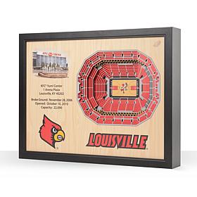Officially Licensed NCAA StadiumView Wall Art - Louisville Cardinals