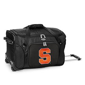 Officially Licensed NCAA Syracuse Orange 22" Wheeled Duffel Bag