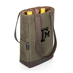 Officially Licensed NCAA Texas A&M 2 Bottle Insulated Wine Cooler Bag