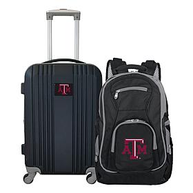 Officially Licensed NCAA Texas A&M Aggies Backpack & Carry-On Set