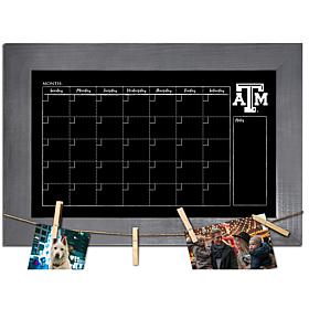 Officially Licensed NCAA Texas A&M Monthly Chalkboard w/ Clothespins