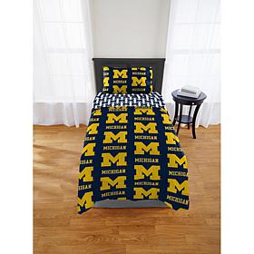 Officially Licensed NCAA Twin Bed in a Bag Set - Michigan Wolverines