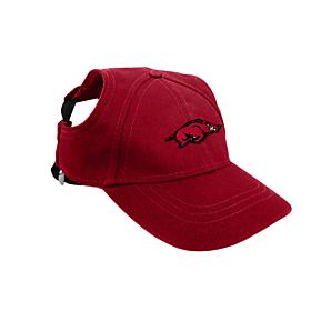 Officially Licensed NCAA University of Arkansas Pet Baseball Hat