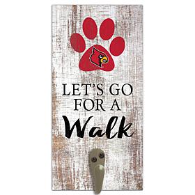 Officially Licensed NCAA University of Louisville Leash Holder Sign
