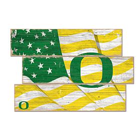 Officially Licensed NCAA University of Oregon Three Plank Flag