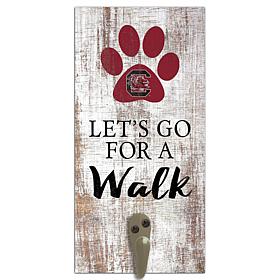 Officially Licensed NCAA University of S Carolina Leash Holder Sign