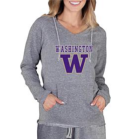 Officially Licensed NCAA Washington Mainstream Ladies' L/S Hooded Top