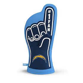 Officially Licensed NFL #1 Fan Oven Mitt - Los Angeles Chargers