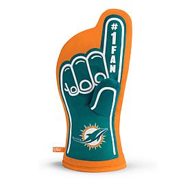 Officially Licensed NFL #1 Fan Oven Mitt - Miami Dolphins