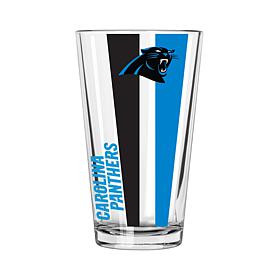 Officially Licensed NFL 16 oz. Vertical Decal Pint - Panthers