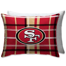 Officially Licensed NFL 20" x 26" Plush Bed Pillow-San Francisco 49ers