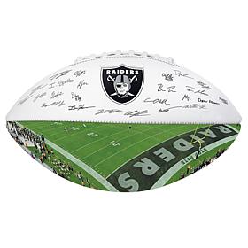 Officially Licensed NFL 2025 Autograph Football by Logo Brands