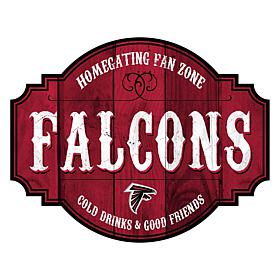 Officially Licensed NFL 24" Homegating Tavern Sign - Falcons 