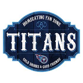 Officially Licensed NFL 24" Homegating Tavern Sign - Titans 