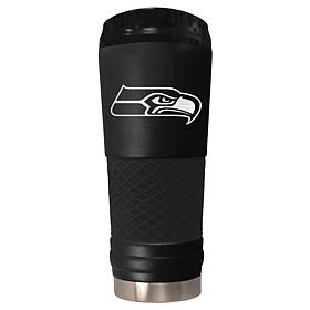 Officially Licensed NFL 24oz Insulated Laser Etched Tumbler - Seahawks