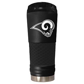 Officially Licensed NFL 24oz Insulated Laser Etched Tumbler - Rams