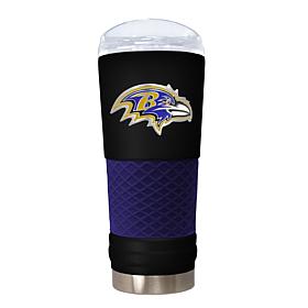 Officially Licensed NFL 24oz Team Draft Tumbler w/ Emblem - Ravens 
