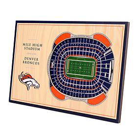 Officially Licensed NFL 3-D Desktop Display - Denver Broncos