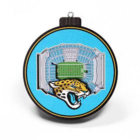 Officially Licensed NFL 3D StadiumView Ornament 2-pack - Jacksonville