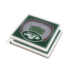 Officially Licensed NFL 3D StadiumViews Coasters - New York Jets