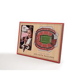 Officially Licensed NFL 3D StadiumViews Picture Frame - Falcons