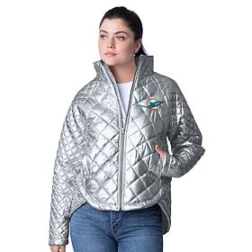 Officially Licensed NFL 4Her Team Mascot Metallic Jacket by Glll