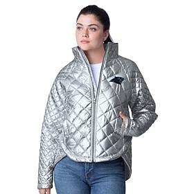 Officially Licensed NFL 4Her Team Mascot Metallic Jacket by Glll