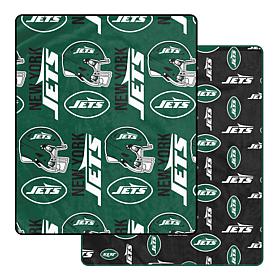 Officially Licensed NFL 60” x 70” Home & Away Throw Set