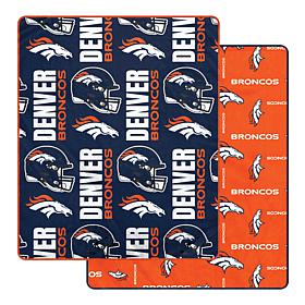 Officially Licensed NFL 60” x 70” Home & Away Throw Set