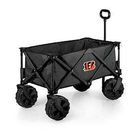 Officially Licensed NFL All-Terrain Portable Wagon- Cincinnati Bengals