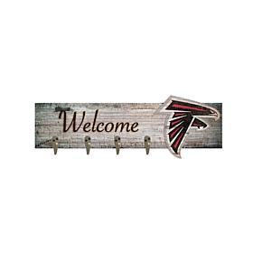 Officially Licensed NFL Atlanta Falcons Coat Hanger 6" x 24"