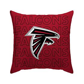 Officially Licensed NFL Atlanta Falcons Poly Span Décor Pillow