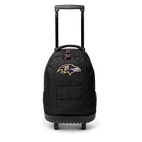 Officially Licensed NFL Baltimore Ravens 18" Premium Wheeled Toolbag
