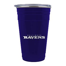 Officially Licensed NFL Baltimore Ravens 22oz Tailgater Travel Tumbler